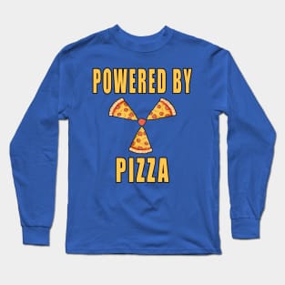 Powered By Pizza Long Sleeve T-Shirt